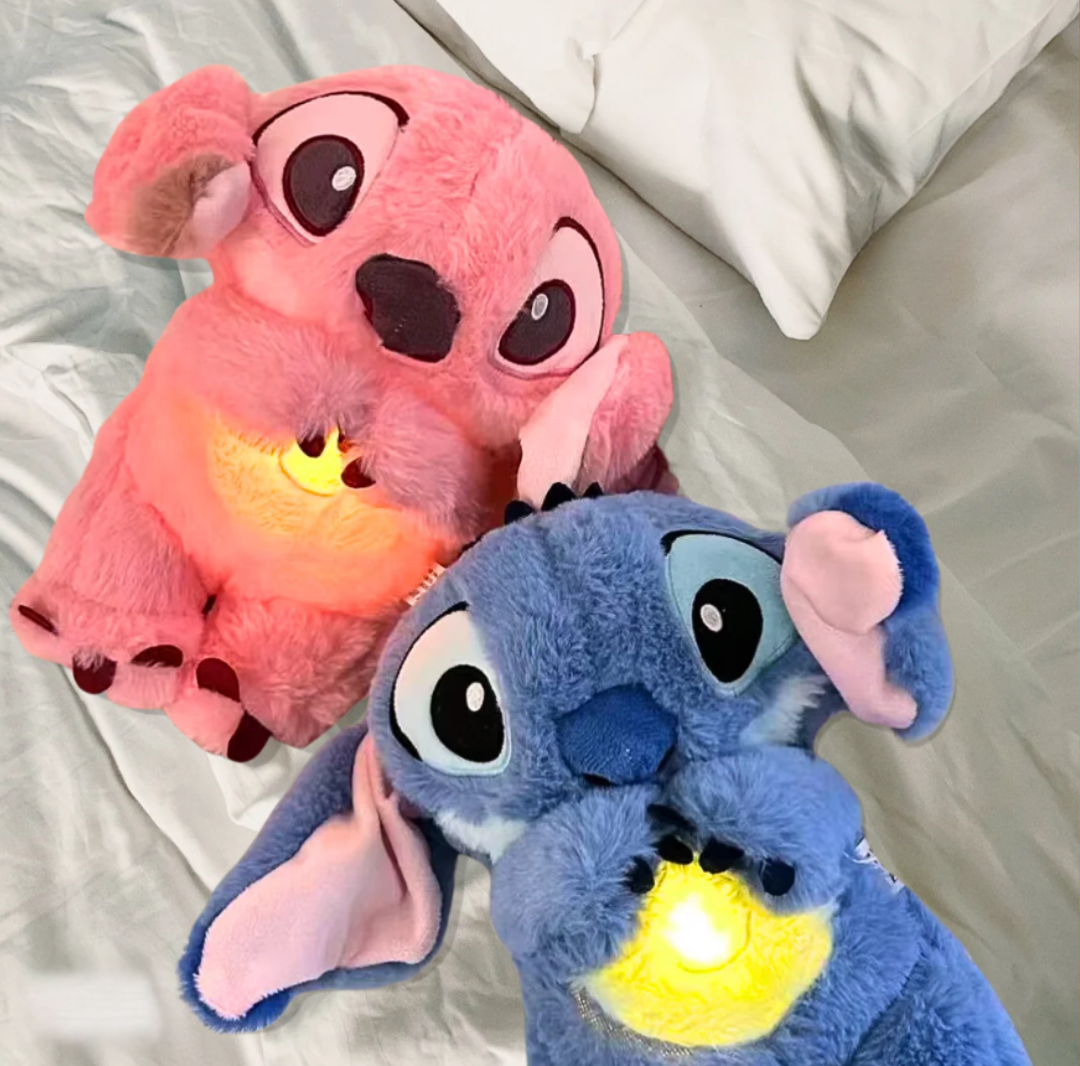 Adorable breathing plush toy that helps you sleep