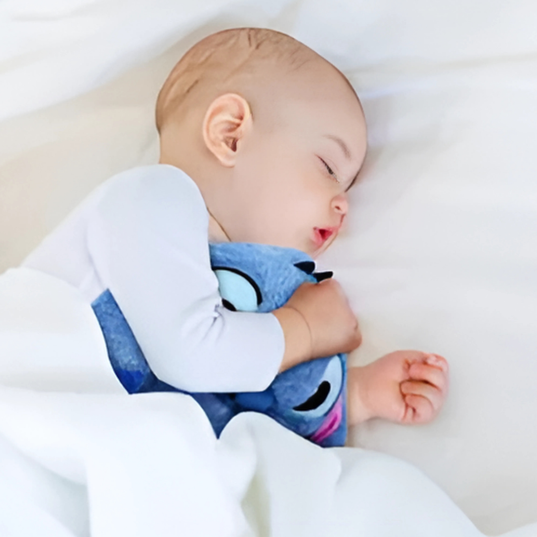 Adorable breathing plush toy that helps you sleep