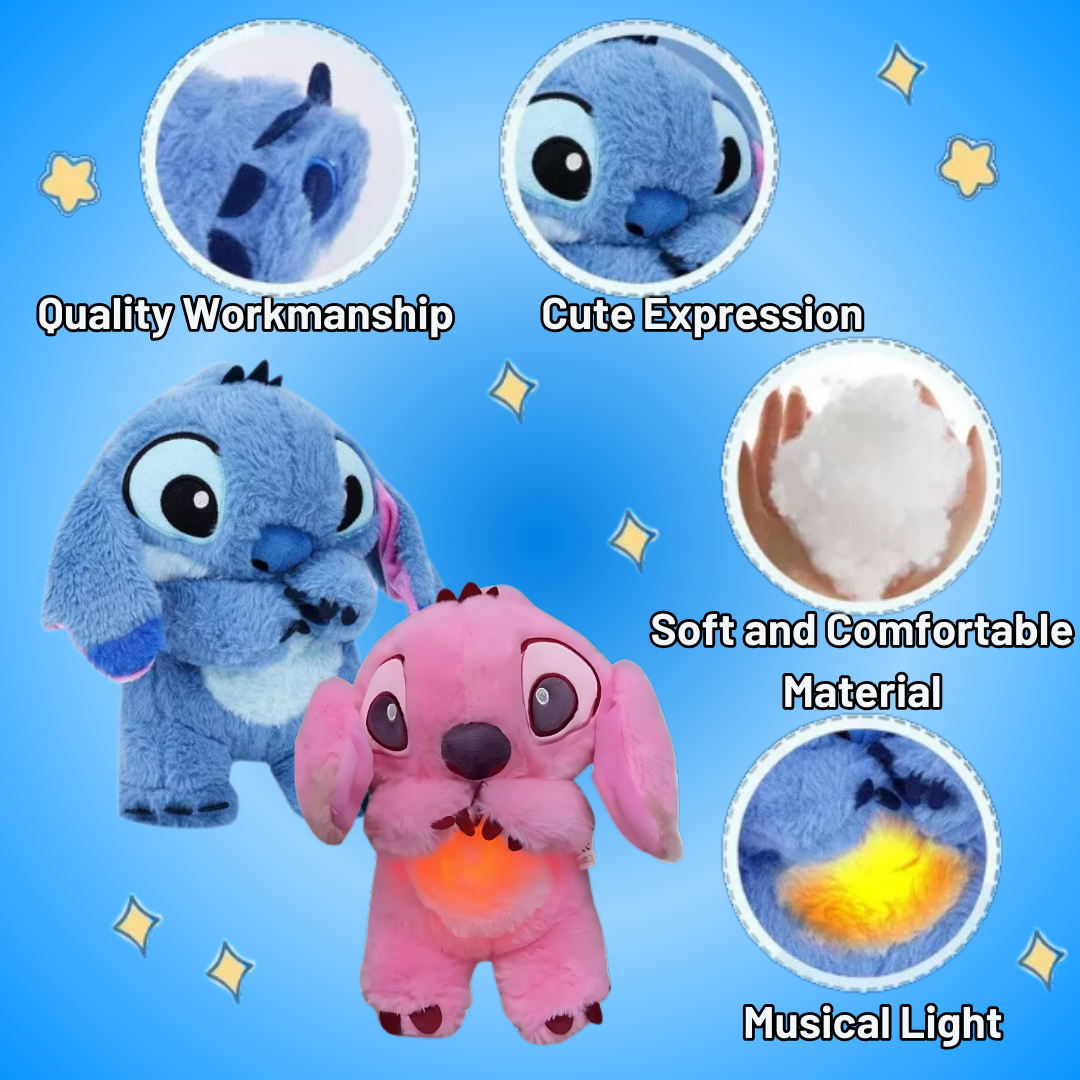 Adorable breathing plush toy that helps you sleep